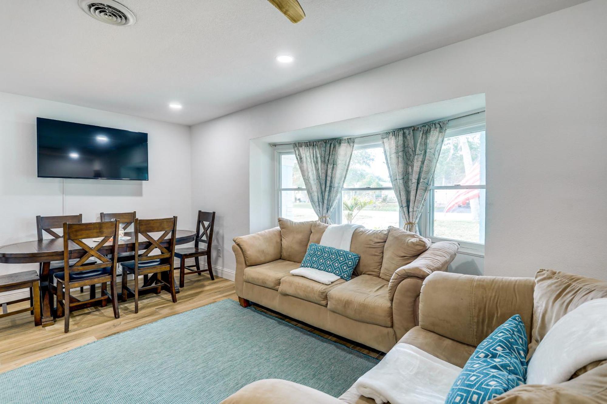 Pet-Friendly Cocoa Beach Home Walk To Beach! Exteriör bild